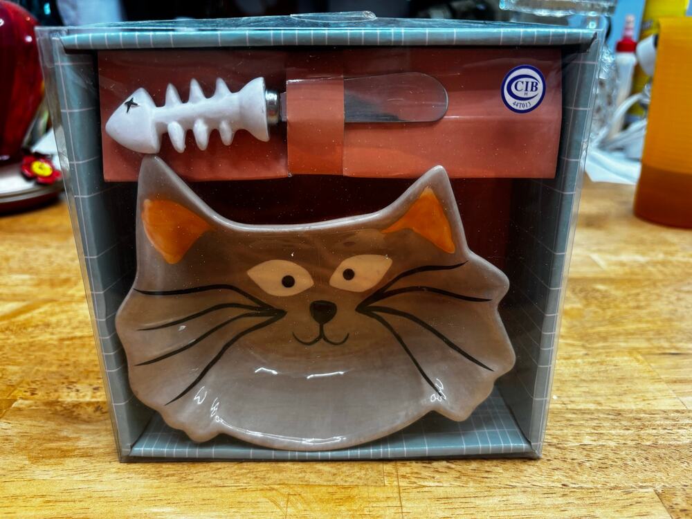 Frisky Business Dip Bowl & Spreader Set